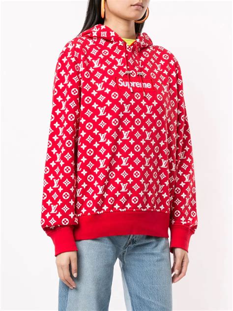 louis vuitton pullover supreme|louis vuitton supreme hoodie price.